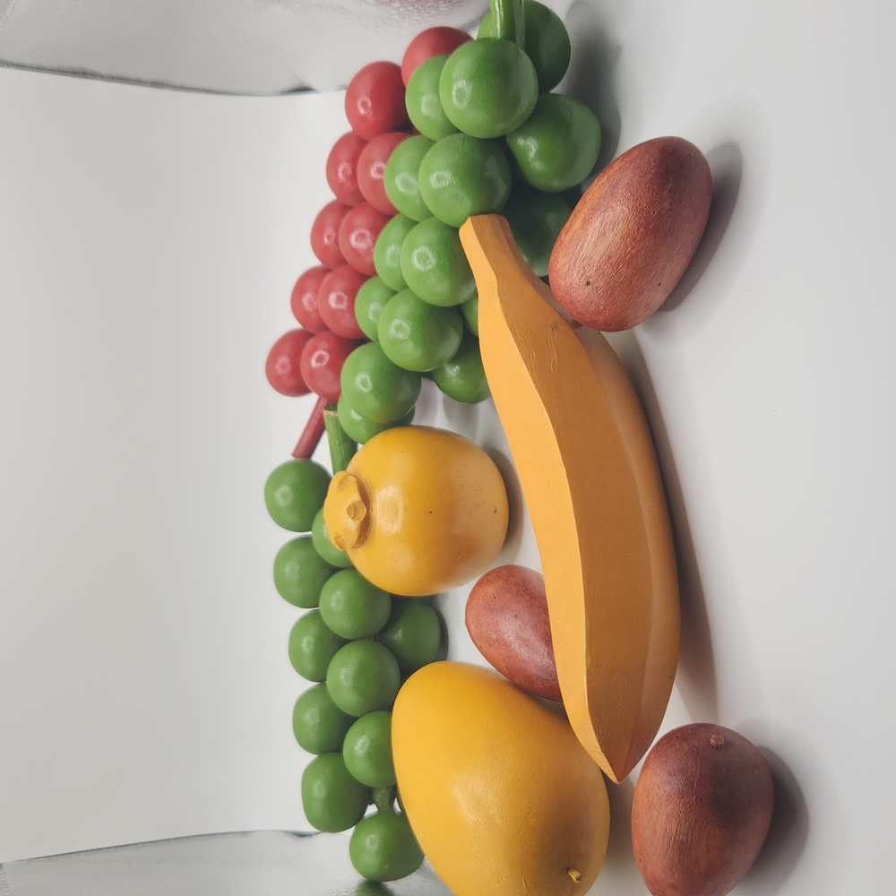 Monkey pod wooden fruit